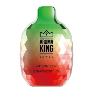 Aroma King Jewel Watermelon Strawberry 8000 Puffs 0 Mg
