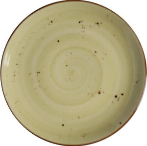 Talerz Płytki Olive 24 Cm Porcelana Fine Dine Earth Colours