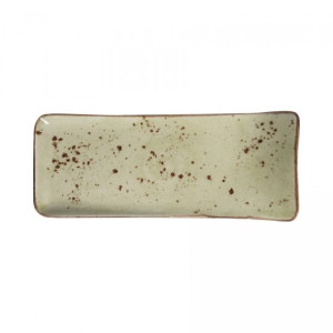 Talerz Serwingowy Olive 21,5 X 9 Cm Porcelana Fine Dine