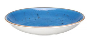 Miska Coupe Iris 25 Cm Porcelana Fine Dine Earth Colours Niebieska