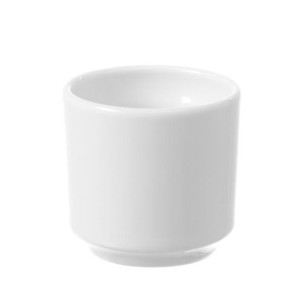 Kieliszek Do Jajka Jajczarka Bianco 5 Cm Porcelana Biała