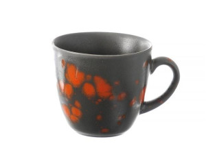 Filiżanka Do Espresso Bloom 75 Ml Porcelana Fine Dine Earth Colours Czarna
