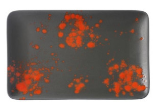 Talerz Prostokątny Bloom 30 X 20 Cm Porcelana Fine Dine Earth Colours