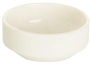 Miska Sztaplowana Crema 380 Ml 12 Cm Porcelana Kremowa