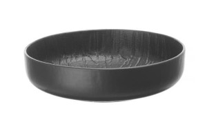Miska Płytka Crust 1200 Ml 20 Cm Porcelana Fine Dine Earth Colours Czarna