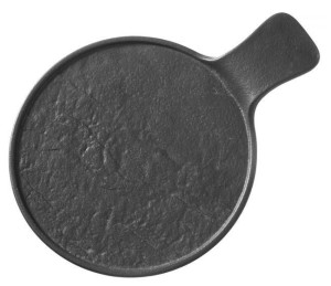 Talerz Serwingowy Z Rączką Crust 33 X 22 Cm Porcelana Fine Dine