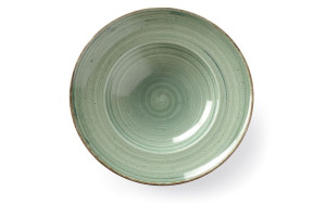 Talerz Do Pasty Nefryt 26 Cm Porcelana Fine Dine Zielona