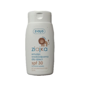 Ziajka emulsja wodoodporna dla dzieci SPF30+