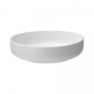 Miska Płytka Nordic 1200ml 20 Cm Porcelana Fine Dine Earth Colours Biała
