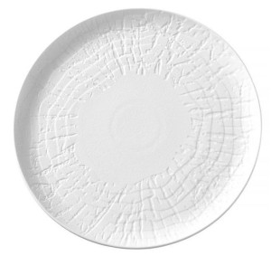 Talerz Płytki Nordic 23 Cm Porcelana Fine Dine Earth Colours Biały