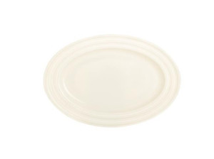 Półmisek Owalny Perla 21 X 14 Cm Porcelana Kość Słoniowa