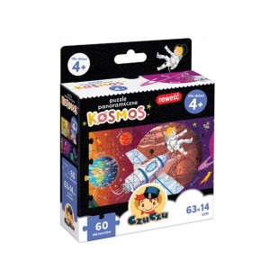 Kosmos Puzzle Panoramiczne Układanka 60el Czuczu