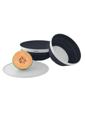 Zestaw naczyń Outwell COLLAPS BOWL&COLANDER n,night