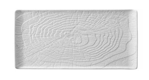 Talerz Prostokątny Nordic 29,5 X 14,8 Cm Porcelana Fine Dine Earth Colours