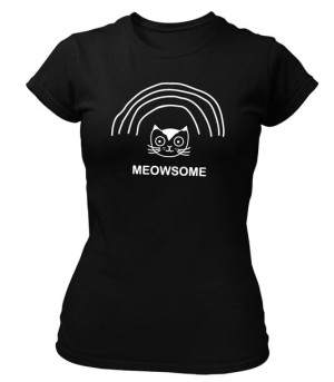 Koszulka damska KOT - MEOWSOME