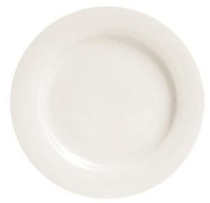 Talerz Płytki Dove 23 Cm Porcelana Kremowa