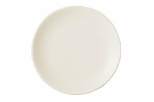Talerz Płytki Bez Rantu Dove 20 Cm Porcelana Kremowa