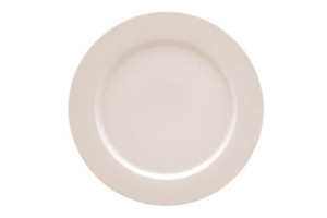 Talerz Płytki Z Płaskim Rantem Dove 16 Cm Porcelana Kremowa
