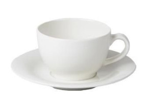 Filiżanka Dove Bez Spodka 280 Ml Porcelana Kremowa