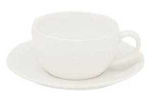 Filiżanka Elegancka Dove 207 Ml Bez Spodka Porcelana Kremowa