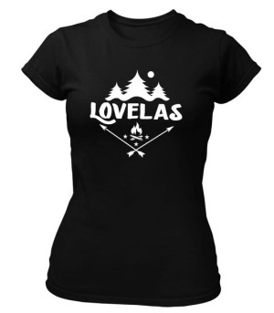 Koszulka damska LOVELAS, DO LASU, W GÓRY na prezent