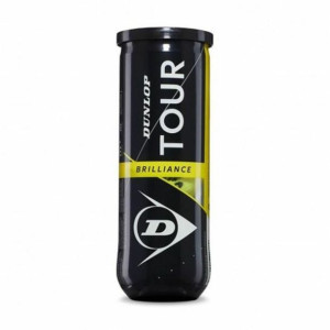 Piłki do Tenisa Brilliance Dunlop 601326 (3 pcs)