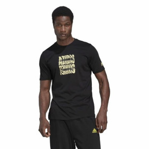 Koszulka z krótkim rękawem Męska Adidas WMB In Graphic Czarny