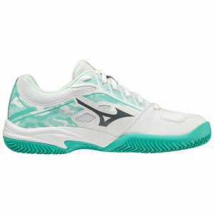 Buty damskie do tenisa Mizuno Break Shot 3 CC Biały