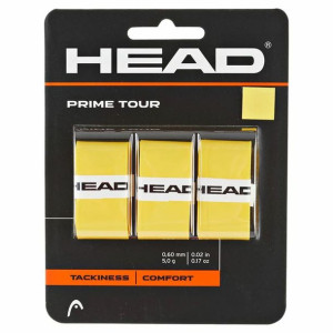 Overgrip Tenis  Head Prime Tour 3Pack Żółty Wielokolorowy