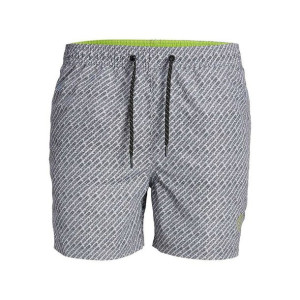 Strój kąpielowy Męski Jack & Jones BRANDED MINI 12228835 Biały