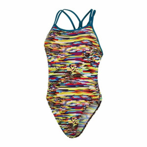 Strój kąpielowy Damski Speedo ECO Digi Interference Allover Wielokolorowy
