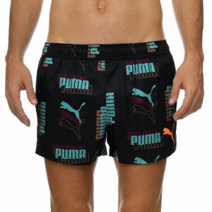 Strój kąpielowy Męski Puma Swim Logo Czarny