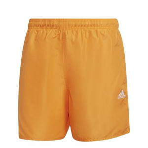 Strój kąpielowy Męski Adidas Solid Pomarańczowy