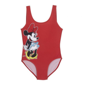 Strój Kąpielowy dla Dziewczynki Minnie Mouse Czerwony