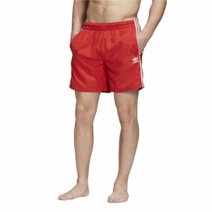 Strój kąpielowy Męski Adidas Originals Czerwony