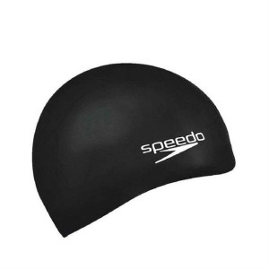 Czepek Pływacki Speedo PLAIN FLAT Czarny Silikon