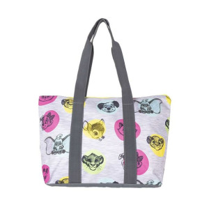 Torba na plażę Disney Szary (47 x 33 x 15 cm)