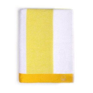 Ręcznik plażowy Benetton Bawełna Tkanina frotte (90 x 160 cm) (90 x 160 cm)