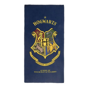 Ręcznik plażowy Harry Potter Ciemnoniebieski (90 x 180 cm)