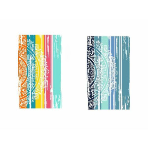 Ręcznik plażowy Secaneta Divar Mandala Jacquard (100 x 170 cm)