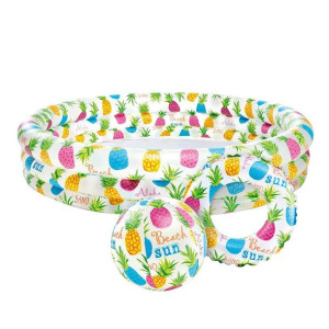 Dmuchany Fotel dla Dzieci Color Baby Beach Sun Wielokolorowy