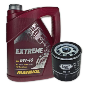 Olej 5W40 5L+ filtr oleju OP629/1 Ford
