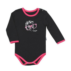 Nicol Body Zebra R.86 Długi Rękaw Czarne