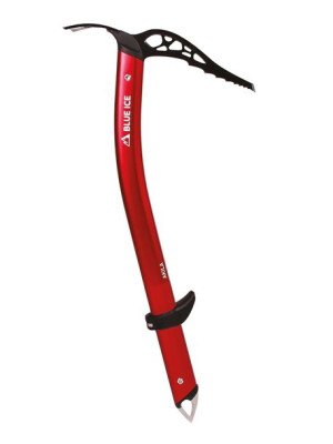 Czekan do wspinaczki Blue Ice AKILA ADZE petrol red 49cm