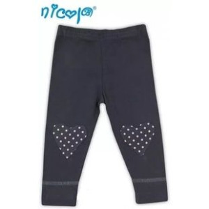 Nicol Legginsy Z Łatkami R.68 Grafitowe