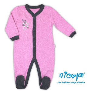 Nicol Pajacyk Little Star R.92 Różowy