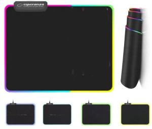 Esperanza Podkładka Gaming Pod Mysz Led Rgb Zodiac