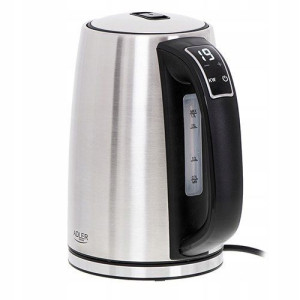 Czajnik Stalowy 1,7l Z Lcd & Regulacją Temperatury 2200w Filtr