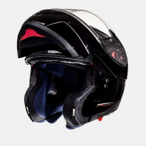 Mt Kask Szczękowy Flip-up Atom Solid Z Blendą L