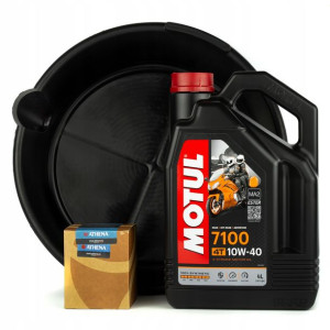Olej MOTUL 7100 10W40 4L filtr miska wanna Yato